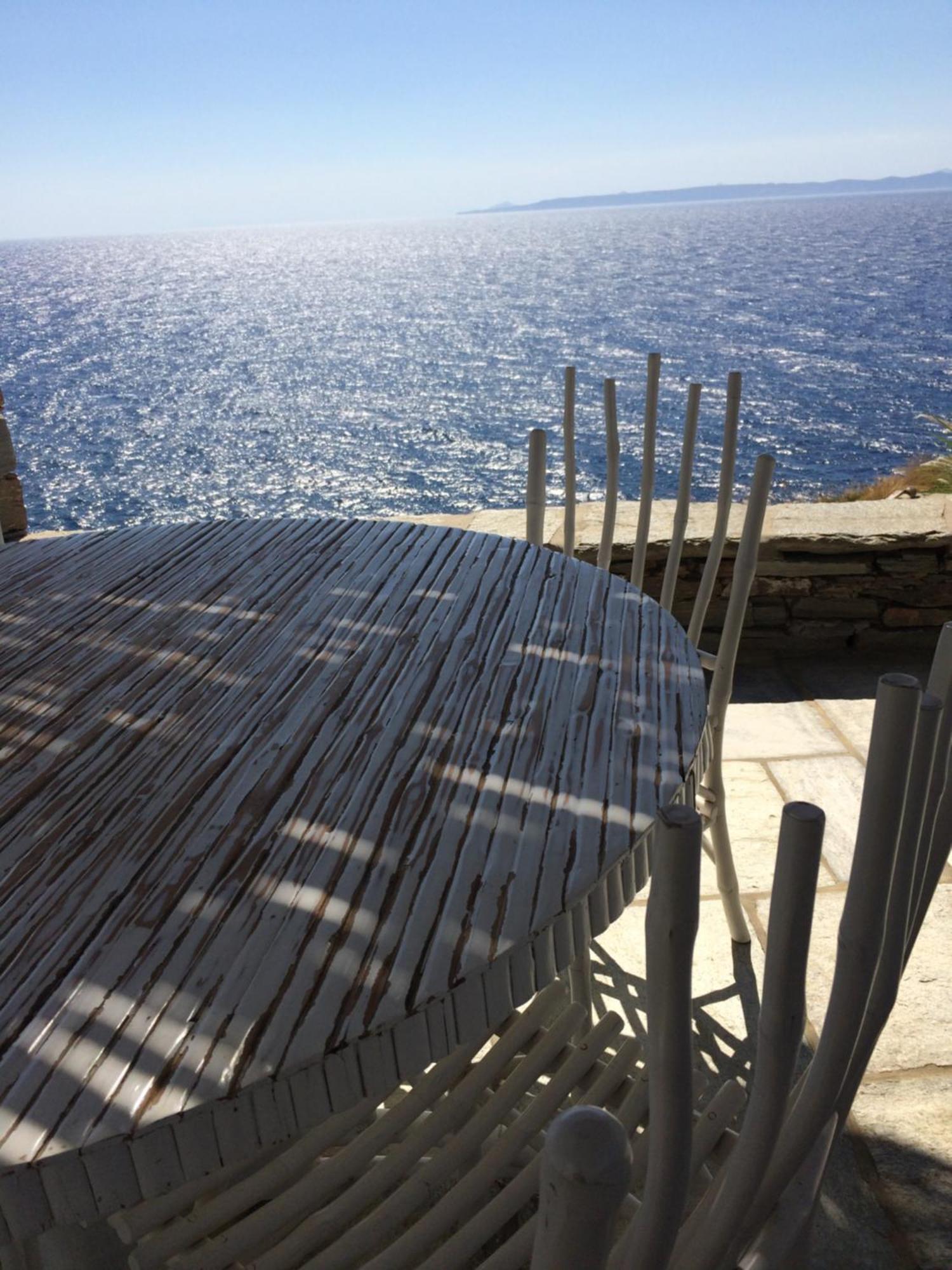 Elli S Seafront Pool Villa, W/sandy In Kea, Cyclades